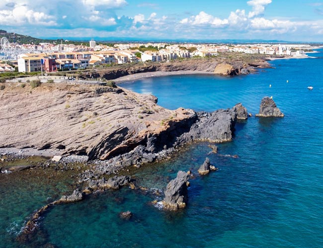 La plage du Cap d'Agde