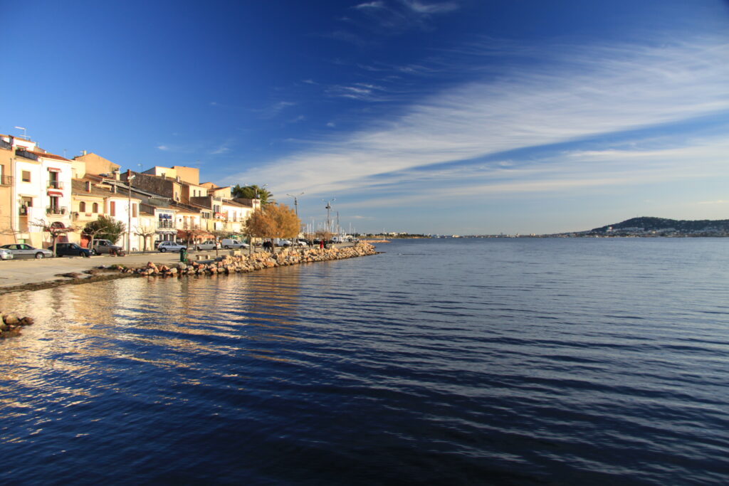 Vue du port de Bouzigues