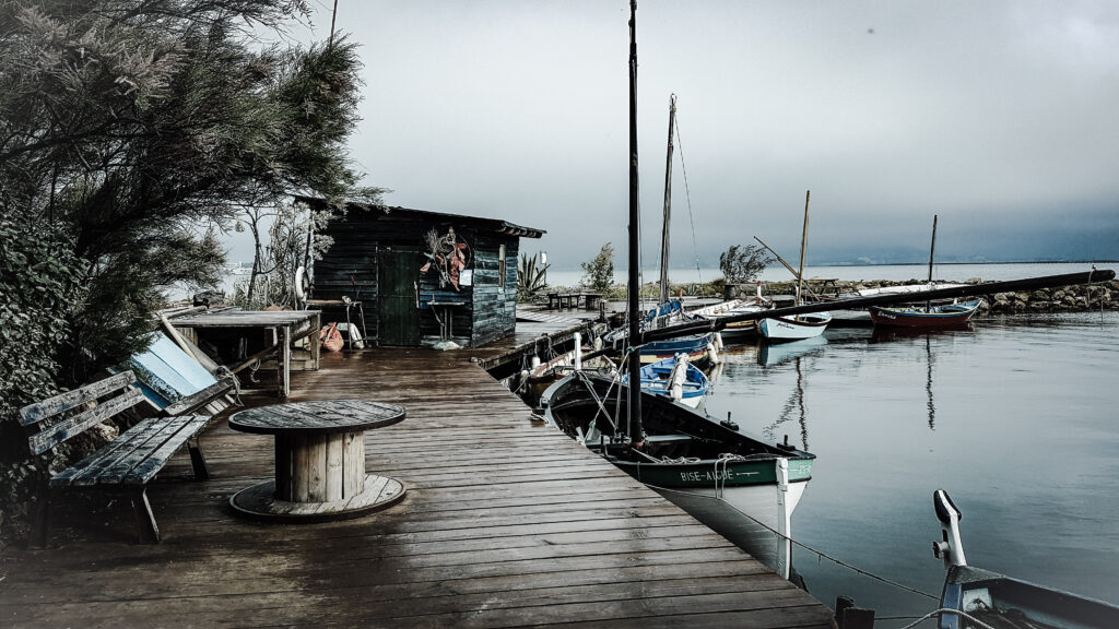 Port de Bouzigues en automne