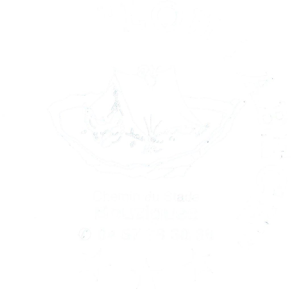 Logo du camping 3 étoiles Lou Labech à Bouzigues dans l'Hérault